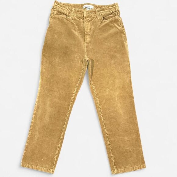 Croft & Barrow Khaki Tan Corduroy Pants - Picture 1 of 7